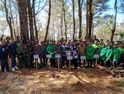 Lestarikan Alam, Dandim 1410 Bantaeng Pimpin Karya Bakti Penanaman Pohon Pala
