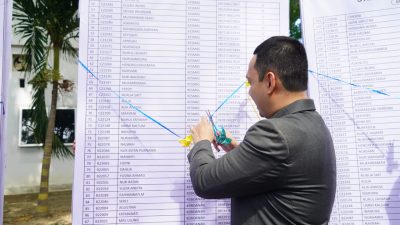 Dukung Kegiatan Sosial, Wakil Bupati Majene Hadiri Kegiatan Donor Darah STIKES Bina Bangsa