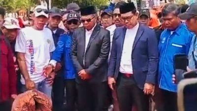 Sepuluh Partai Bersama Para Pendukung Kawal Deklarasi dan Pendaftaran Andi Utta-Edy Manaf Jidil II