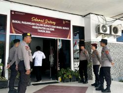 Satgas Preventif OMP Amankan Proses Verifikasi Berkas Pilkada di KPU Majene