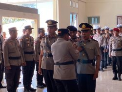 Kapolsek Sambi Rampas Resmi Digantikan, Kapolres Manggarai Timur Pimpin Sertijab
