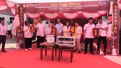 Penetapan Nomor Urut Pasangan Calon Pilkada Sinjai 2024: RAMAH Nomor Urut 2, Simbol Keseimbangan dan Harapan