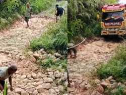 Akses Jalan Rusak di Desa Tehong, Warga Keluhkan Minimnya Perhatian Pemerintah Desa