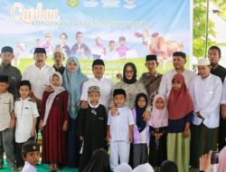 Pemkab Lutim dan Yayasan Abulyatama Sorowako Berbagi Kebahagiaan Bersama Anak Yatim di Burau