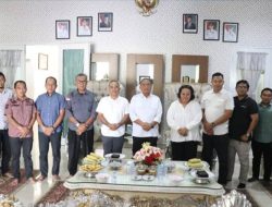 Bupati Irwan Sambut Tim Kementan RI, Bahas Cetak Sawah Tahap I dan Perluasan di Mahalona