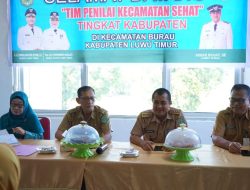 Lutim Lanjutkan Penilaian Desa Sehat di Burau, Dorong Terwujudnya Kabupaten Sehat