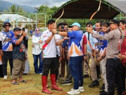 Bupati Irwan Buka Row Fest Sulsel & Bupati Cup I dengan Lepaskan Anak Panah