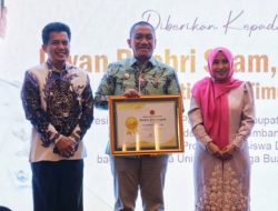 Irwan Bachri Syam Kenang Perjalanan Hidup Saat Terima Mega Buana Award 2025