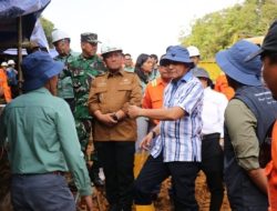 Bupati Irwan Bersama Dirut MIND ID Tinjau Langsung Penanganan Kebocoran Pipa Minyak PTVI