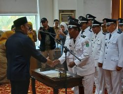 Bupati Irwan Kukuhkan 14 Kepala Desa Luwu Timur, Harap Utamakan Kepentingan Rakyat