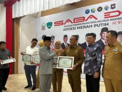 Bupati Irwan Dianugerahi Penghargaan Atas Komitmen Memajukan Koperasi Desa Merah Putih
