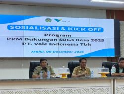 PT Vale Perkuat Sinergi Pembangunan Berkelanjutan di Luwu Timur Lewat Kickoff PPM–SDGs Desa 2025
