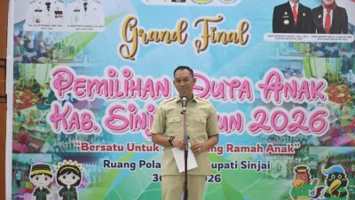 Wabup Sinjai Buka Grand Final Duta Anak 2026, Tegaskan Komitmen Wujudkan Kabupaten Ramah Anak