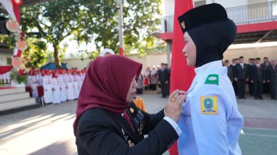 70 Paskibraka Sinjai Dikukuhkan, Siap Jalankan Amanah pada HUT ke-81 RI