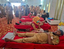 Donor Darah ASN Lutim Digelar Rutin, Upaya Jaga Ketersediaan Stok untuk Masyarakat