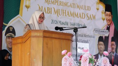 Maulid Nabi di MTs As’adiyah Malili, Wabup Puspawati Ajak Jadikan Akhlak sebagai Fondasi Pendidikan
