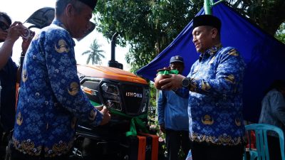 Rp3,37 Miliar Alsintan Digelontorkan ke Petani, Pemkab Luwu Timur Bidik Efisiensi Produksi