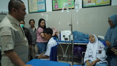 85 Siswa dan Tiga Guru Diduga Keracunan, Bupati Lutim Alihkan Perjalanan ke Puskesmas