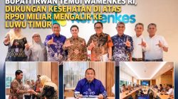 Bupati Irwan Temui Wamenkes RI, Dukungan Kesehatan di Atas Rp90 Miliar Mengalir ke Luwu Timur