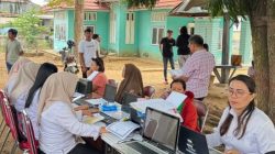 Wasuponda Catat 114 Layanan Adminduk, Akta Kelahiran Mendominasi Program Jemput Bola Disdukcapil Lutim