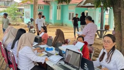 Wasuponda Catat 114 Layanan Adminduk, Akta Kelahiran Mendominasi Program Jemput Bola Disdukcapil Lutim
